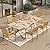 SUNSHINE VALLEY Acacia Wood 7 Piece Patio Dining Sets for 6, Outdoor Dining Set with Expandable Teak Dining Table(1.97" Umbrella Hole) & Wooden Chairs, Patio Table and Chairs for Backyard,Deck