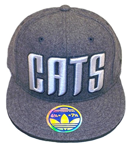 Casquette Charlotte Bobcats Adidas S/M visière plate modèle TZX08