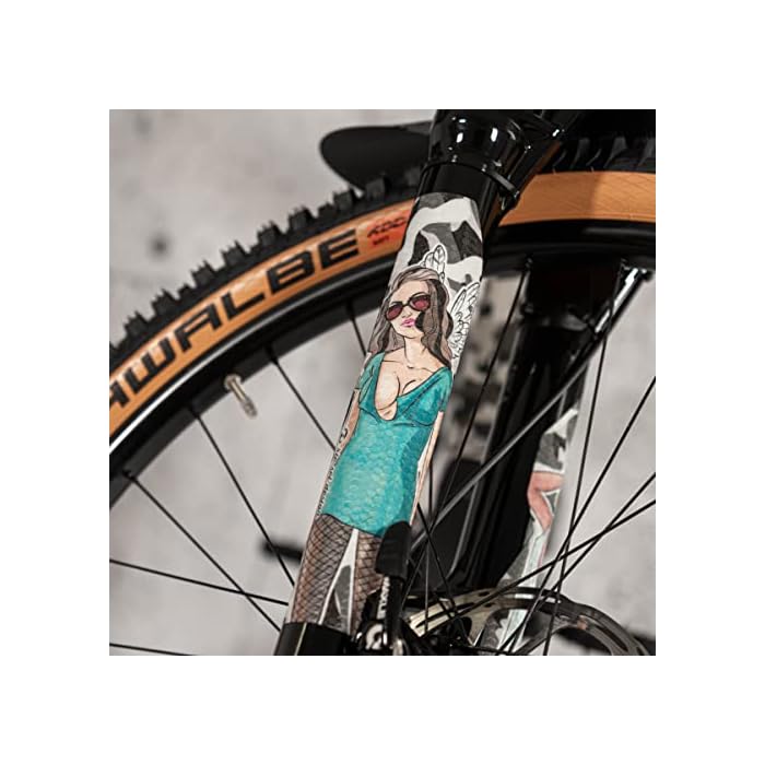 Riesel Design Fork Protection Stickers for Bikes Easy to Apply. - Image 4