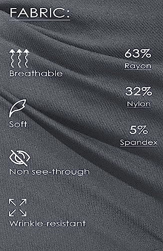 Ztn Women'S High Waist Pull-On Dress Pants Elegant Tummy Control Pants For Work Business Casual Office Trousers With 4 Pockets Dark Grey2 Xl thumb #4