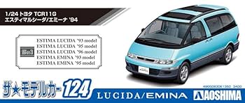 ミニカー imuna Amazon.com: Aoshima Toyota TCR11G Estima Lucida/Emina '94 1