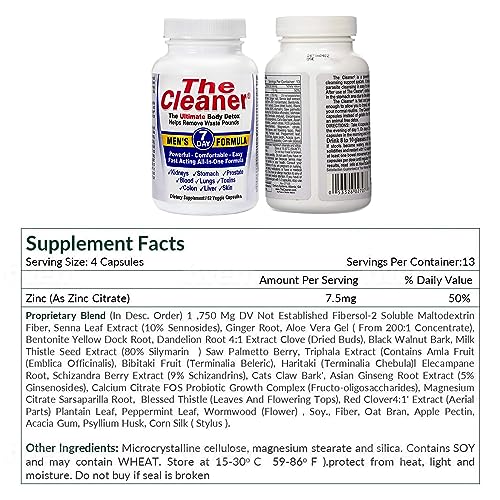 Century Systems 1690312 The Cleaner Detox, Powerful 7-Day Complete Internal Cleansing Formula thumb #7