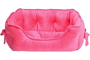 Pawstrip Princess Dog Bed for Medium Dogs