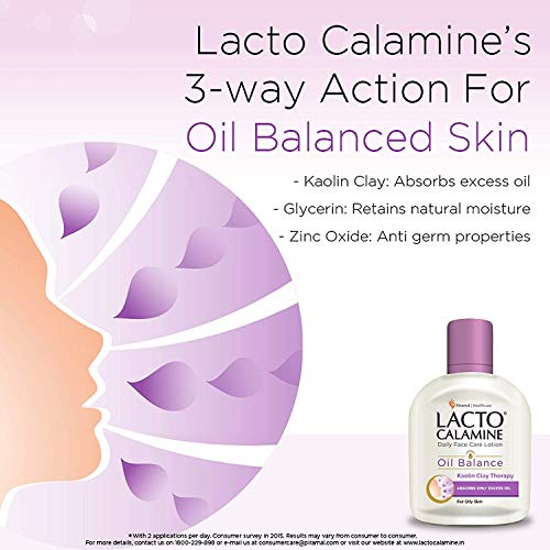 Lacto Calamine Oil Control Face Lotion - 120 ml by Lacto Calamine image 3