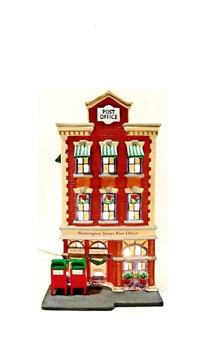 Christmas in the City Washington Street Post Office, Lighted Building