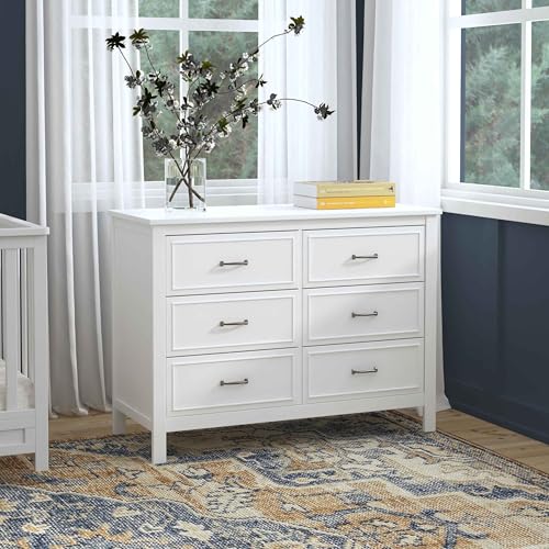 Davinci Charlie 6-Drawer Double Dresser in White - Image 5