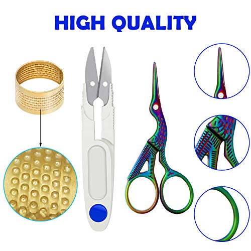 Mudder MUDDER-CROSS STITCH TOOL-01 53 Pieces Cross Stitch Tool Embroidery Starter Kit thumb #3