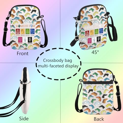 Novel Dragon Crossbody Bag Dragon Tribes For Dragon Lovers Darkstalker Shoulder Bag WOF Inspire Gift3