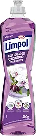 Detergente Gel Concentrado para Louças Limpol, Uva e Orquídea, 400g
