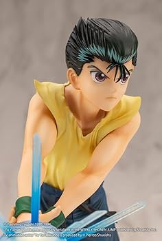 【aoe yusuke】 Yu Yu Hakusho Yusuke Urameshi Version 2 ARTFX J 1:8 Scale Statue