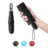 Mini Travel Compact Automatic Umbrella Small Lightweight Folding Rain Windproof Auto Open/Close Purse Umbrellas for Women Men