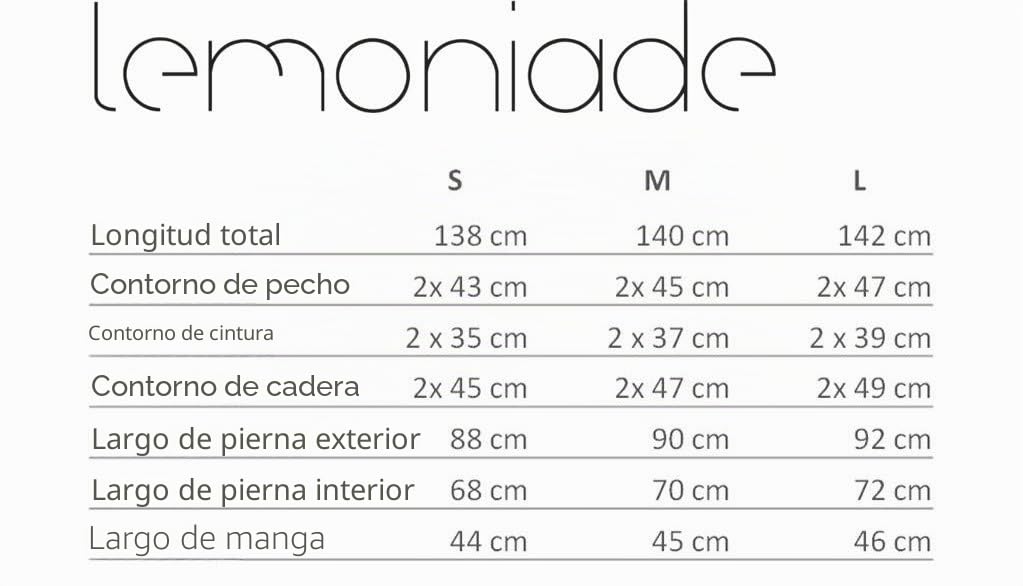 Lemoniade - Mono elegante con mangas de 3/4 - Con cuello cascada y lazo en la cadera