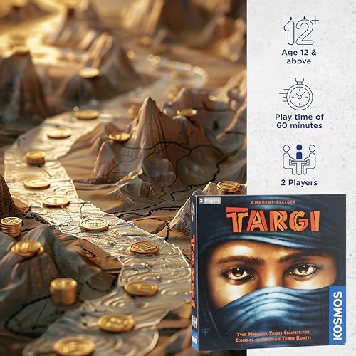 Juego de mesa Targi edición estándar para 2 jugadores miniatura 2