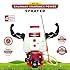 Knapsack Power Sprayer 35CC 4 Stroke | High Pressure Agricultural Back Pack Sprayer, Commercial Spray and Sanitization, Free 3 Head Nozzels, Hose Pipe, Sprayer Gun and 500ml Engine Oil