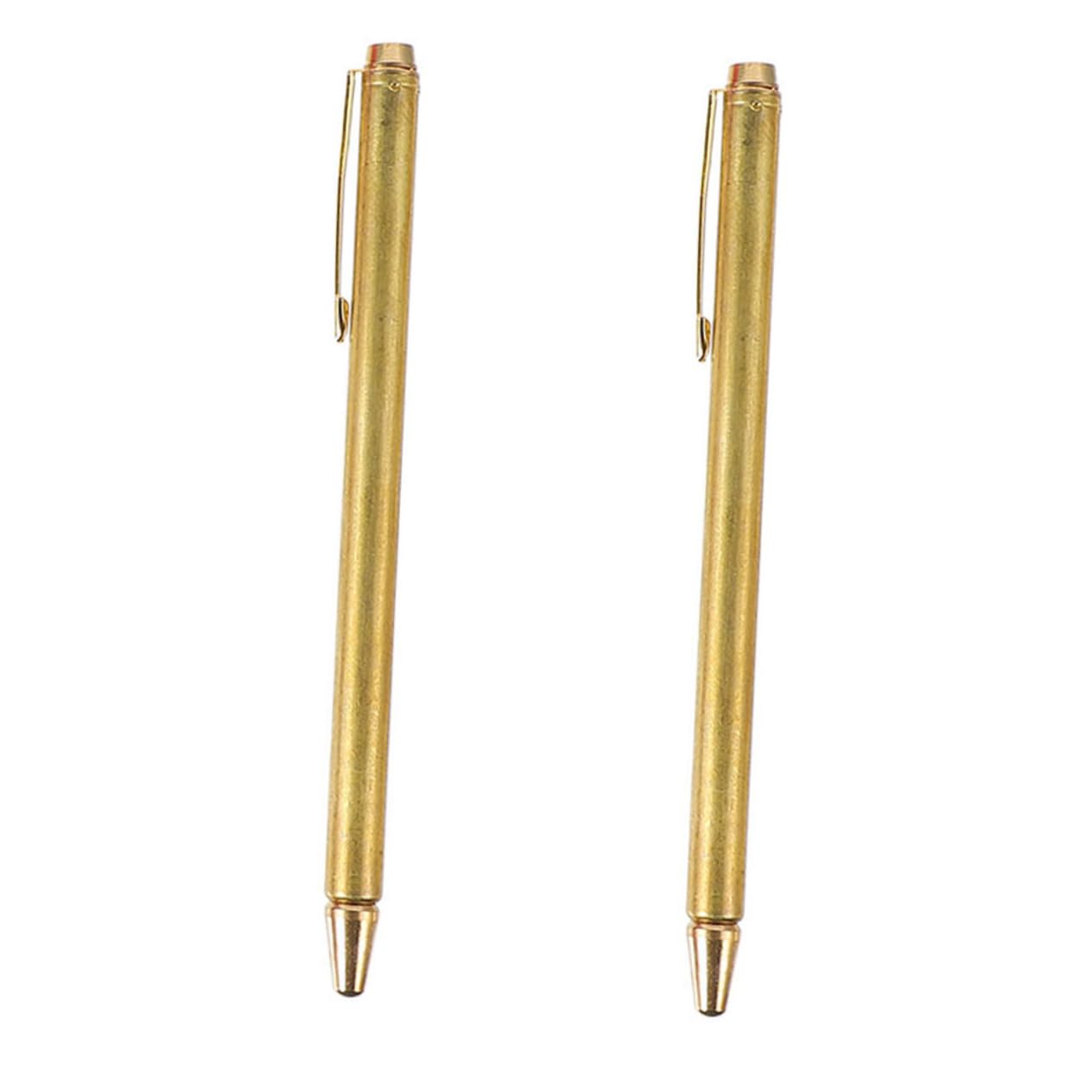 OUNONA 2pcs Retractable Dowsing Rods Pen Shape l Rods for Geobiology Accurate Divining Portable Spirit Seeker