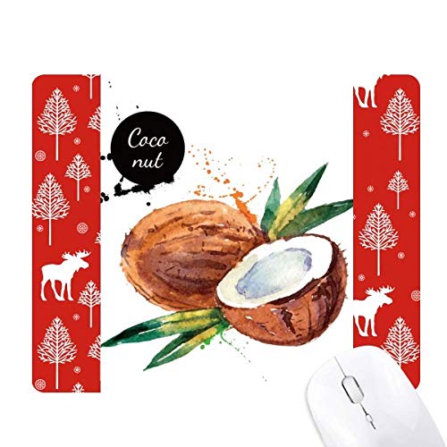 Noël woods forêt aquarelle, une illustration de souris comme cadeau de fêtes unique