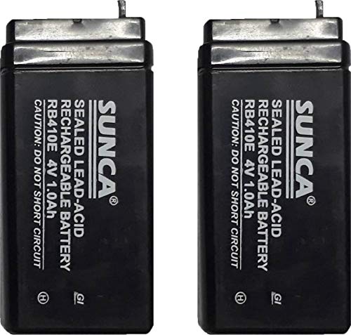 e-infinity 4V 1 Ampere Sunca/Sigma Sealed Lead Acid Type Battery - Pack of 2