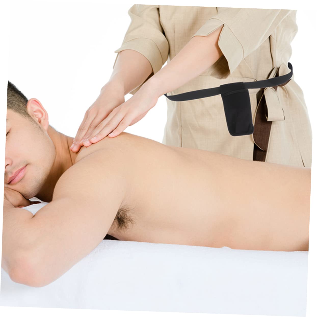 UPKOCH 2 Stück Bauchtaschen für Massagegeräte aus Neopren mit Verstellbarem Taillenband Praktisch zum Tragen von Ätherischen Ölen bei Massageanwendungen
