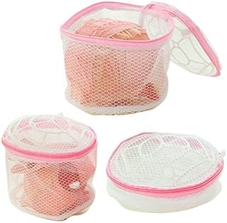 Mesh Lingerie bra Bag Nylon With Zip Delicates Laundry Bag Zipped Travel Storage Bag Laundry Washing Bag Fine For Dirty Sweater Garment Undergarment Socks Underwear shorts Delicates sport Blouse (bra)