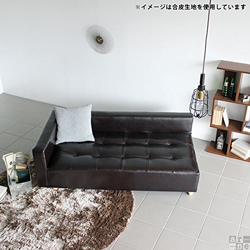 Amazon | arne ベンチソファ ベンチ イス 背もたれ 肘掛け 片肘付き