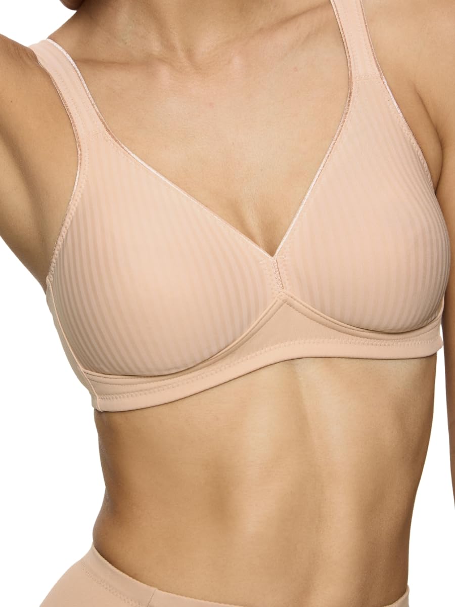 Triumph Modern Soft + Cotton N biustonosz bez fiszbin Kobiety , brązowy/marron , 90B