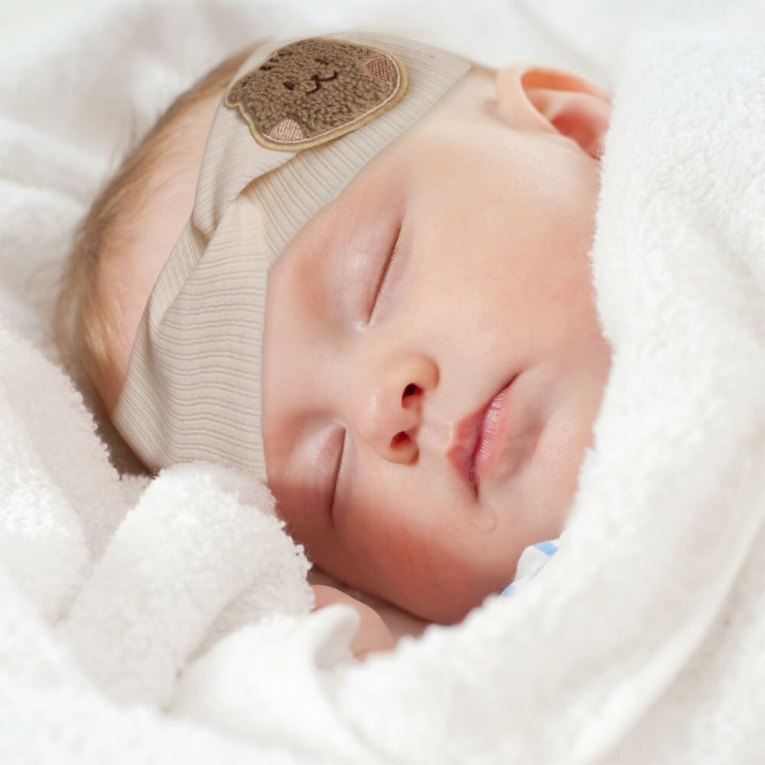 2 Fascie Per Capelli Bambina Con Animalini - Morbide, Elastiche, Ideali Per Neonato - Foto 8