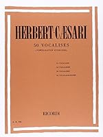 RICORDI HERBERT-CAESARI E. - 50 VOCALISES - CHANT Educational books Song 0041809459 Book Cover