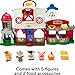 Fisher-Price Little People Toddler Learning Toy Caring for Animals Farm Playset with Smart Stages for Pretend Play Kids Ages 1+ years (Amazon Exclusive)