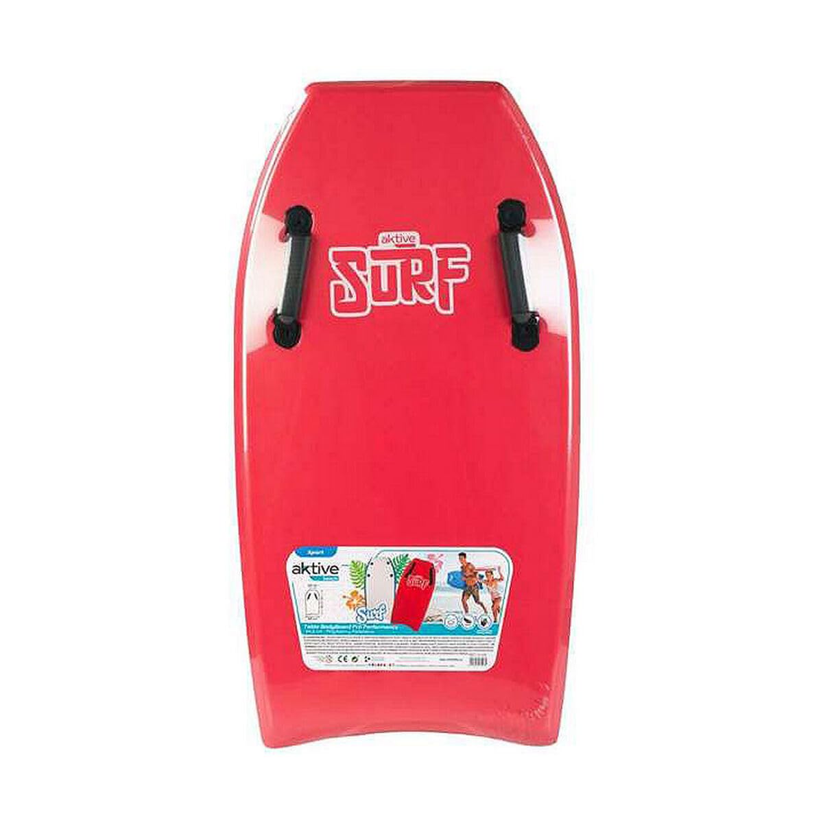 AKTIVE - Planche de Surf Bodyboard Pro Performance 94,5 cm avec poignées 2 Mod Sdos (Couleur Baby 53428)
