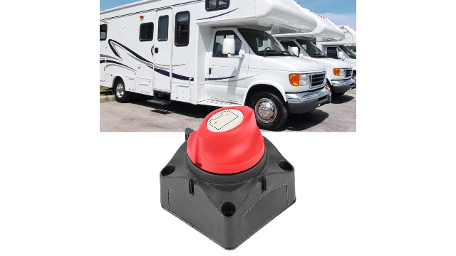 Zwei-Stufen Schalter Für Boot Batterie Trennschalter 12V 600A - Marine Hauptschalter Für Wohnmobil & Yacht Batterietrennschalter 12v Mit Fernbedienung
