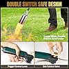 GasBRUH Propane Torch Burner Weed Torch High Output 360,000 BTU with 10FT Hose,Heavy Duty Blow Torch with Flame Control and Turbo Trigger Push Button Igniter,Torch Weed Burner for Wood Ice Snow Road