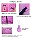 VIDOSCLA 3Pcs Heart Printing Backpack Sets Bowknot Primary Schoolbag Travel Daypack Shoulder Bag Girls Rucksack knapsack