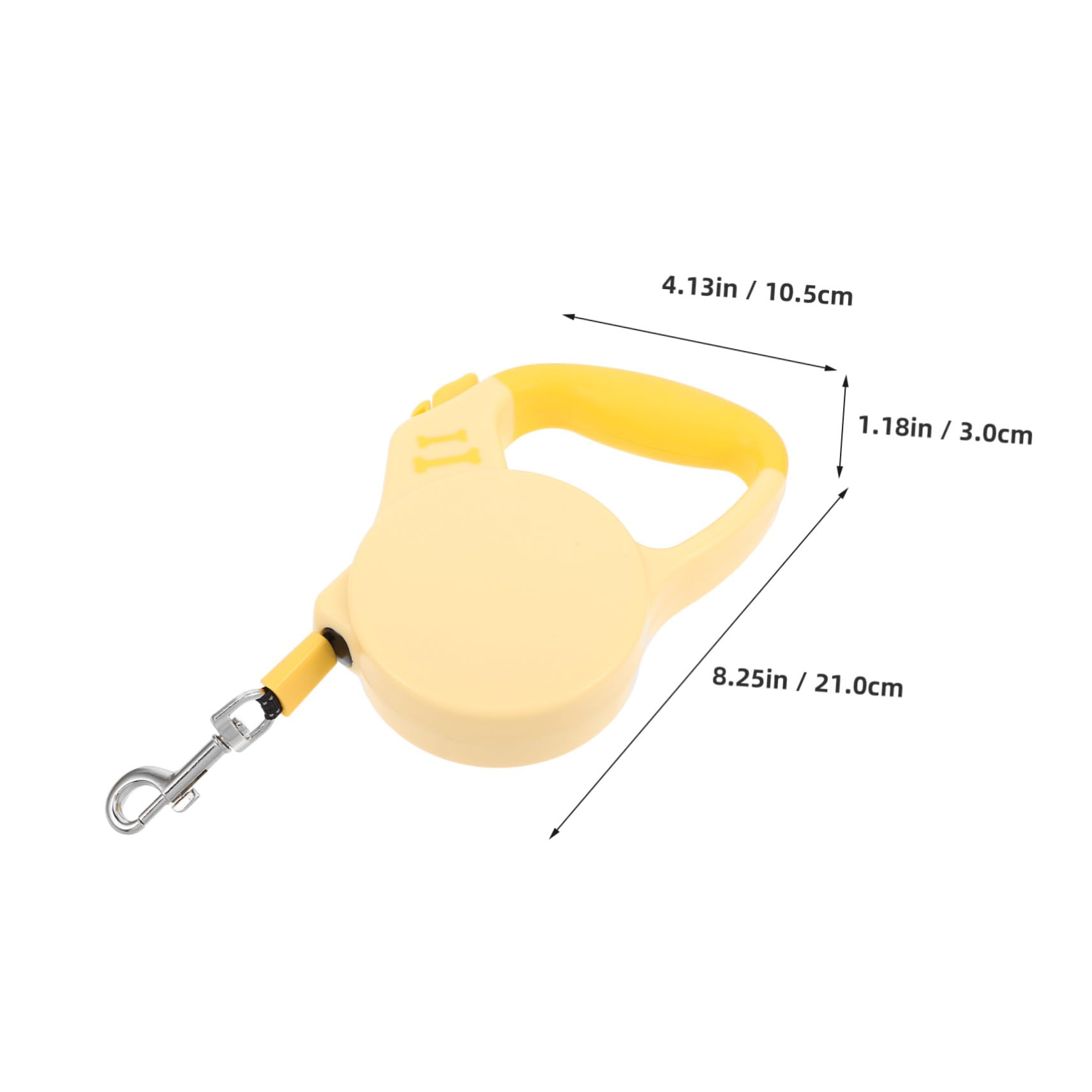 ERINGOGO Dog Leash Dog Training Leashes Pet Telescopic Traction Rope Pet Traction Rope Yellow