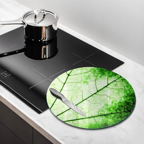 Planche à découper induction 40cm Wallfluent avec feuille décorative résistante