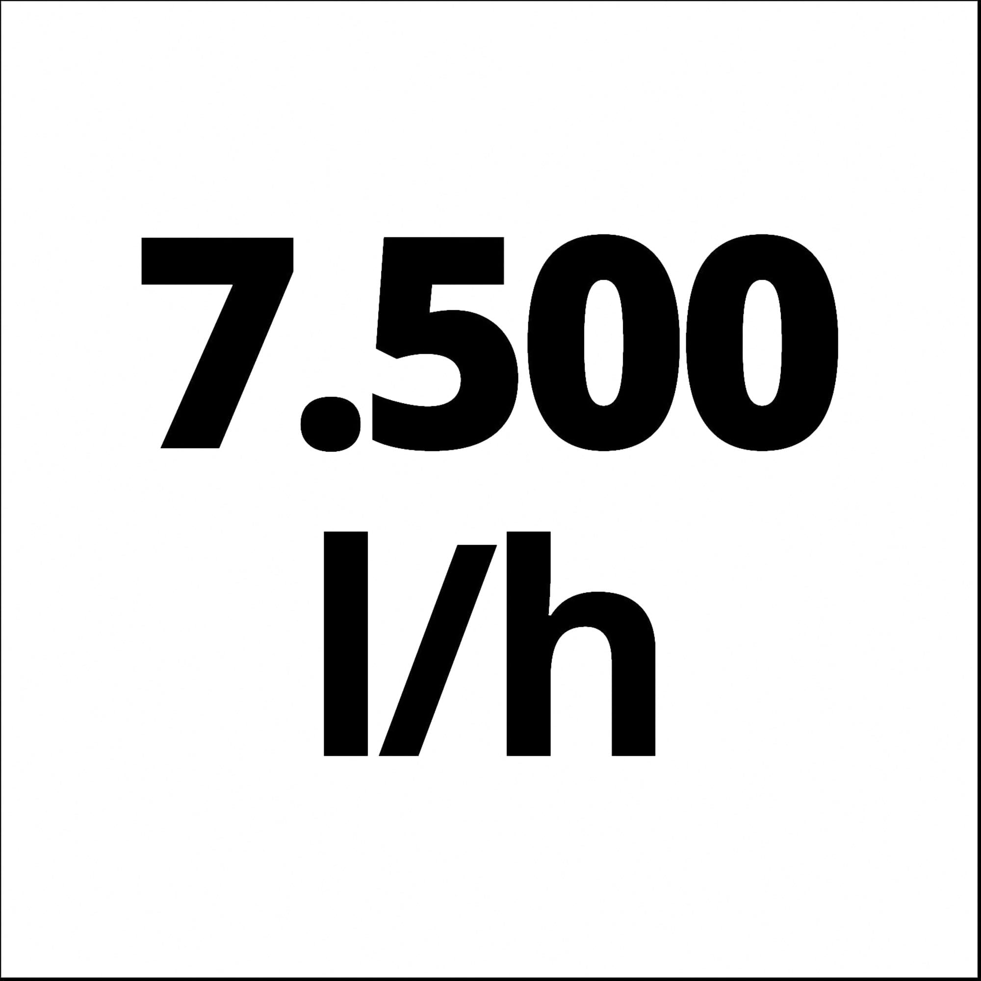 Pompa a immersione GC-SP 2275 di Einhell (220 W, 7.500 litri all'ora, prevalenza - altezza di mandata massima - 6 m, a fondo piatto, fino a 5 mm, pompa per acque chiare, granulometria fino a 5 mm)