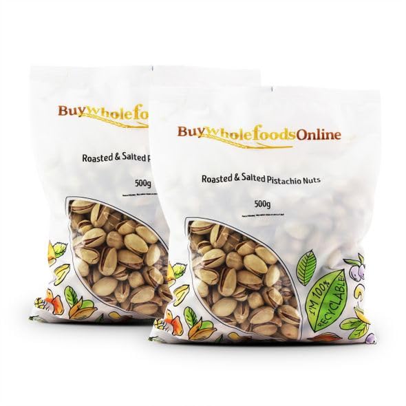 Buy Whole Foods Pistachio Nuts Roasted and Salted (1kg)