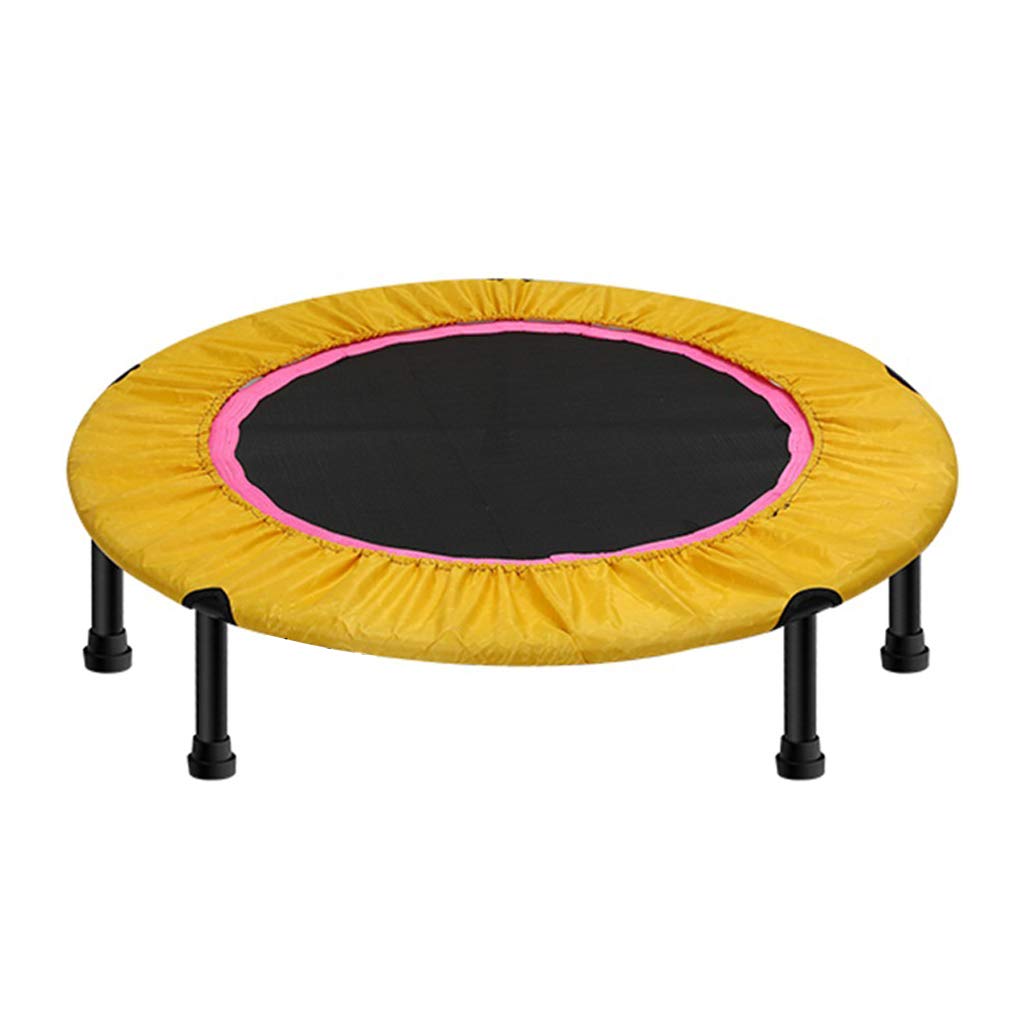 Mini trampolín de Ejercicio de para Adultos o niños, Fitness Rebounder Trampoline |Trampolín aeróbico silencioso y Seguro para Gimnasio/hogar, máx.Carga 200kg con Cubierta Protectora.