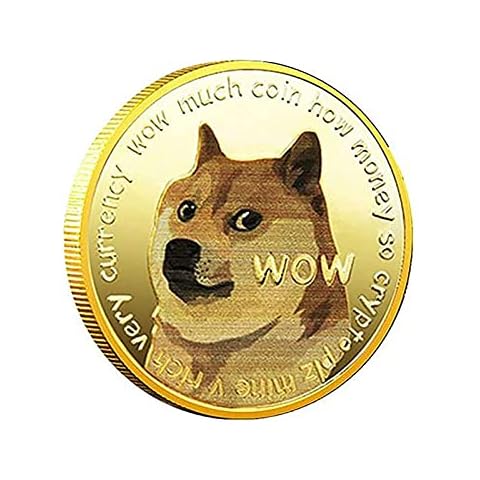 LUQUN 2021 Dogecoin Commemorative Coin Cover
