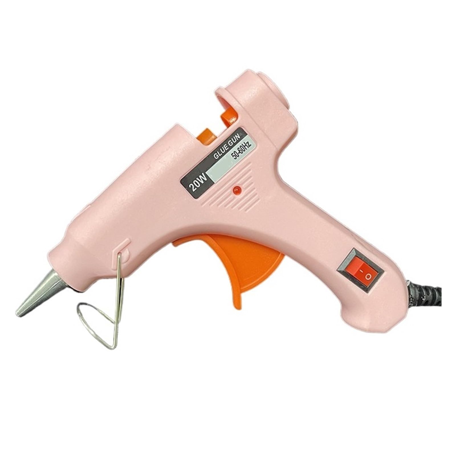 Pistola For Colla A Caldo Da 20 W Mini Pistole Industriali For Uso Domestico Strumento Di Riparazione Termoelettrica For Temperatura Di Calore Utilizzare Stick Di Colla Da 7 Mm Ampia Gamma Di(Pink)