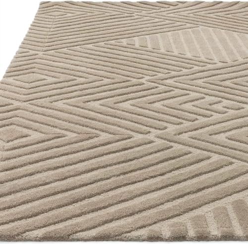 Image of Woolen Modern Collection Tufted Carpet for Living Room Bedroom and Hall Size 8 x 10 Feet Color Multi-5