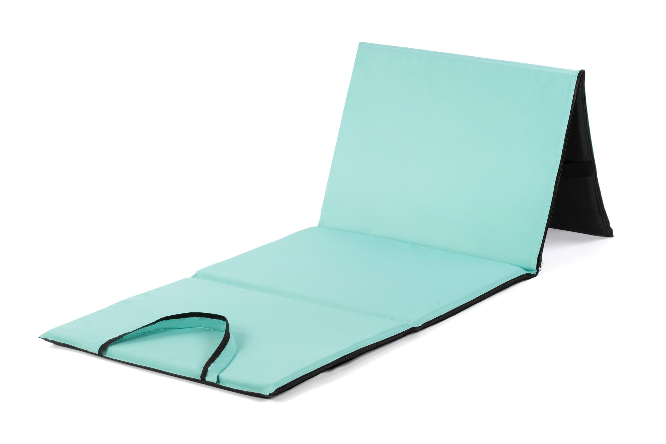 Tapis de Plage Pliable rembourré 200x62 cm Menthe, Matelas