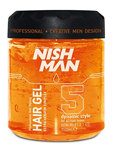 Nishman 5 Ultra Hold Hair Gel 750Ml