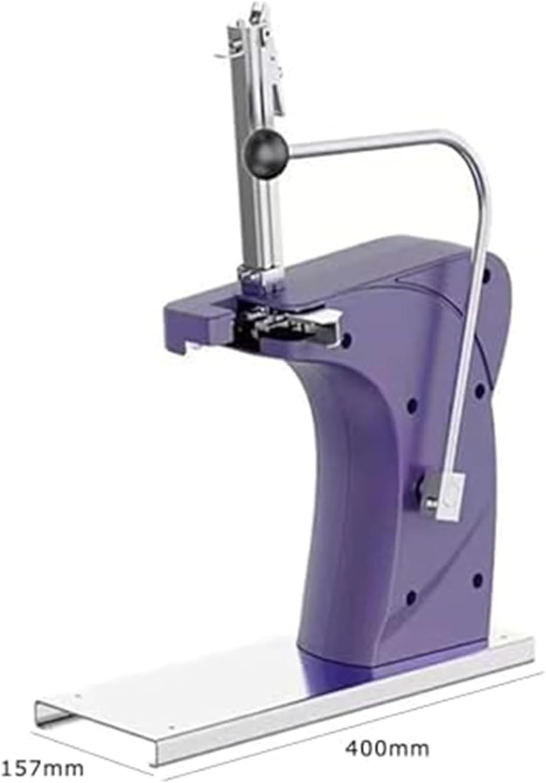 70mm Max Durchmesser Plastikbeutel Dichter Mit U-förmigen Stapeln, Verstellbare Nagel Dichtheit Für Supermarkt Fruit Store Verpackung(Purple)