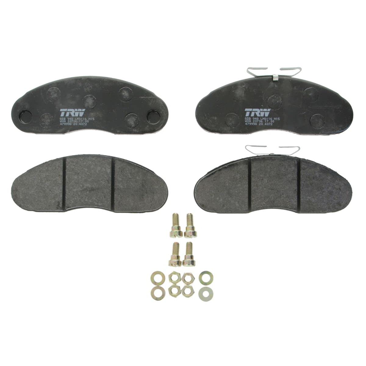 TRW Automotive AfterMarket GDB948 pastilla de freno