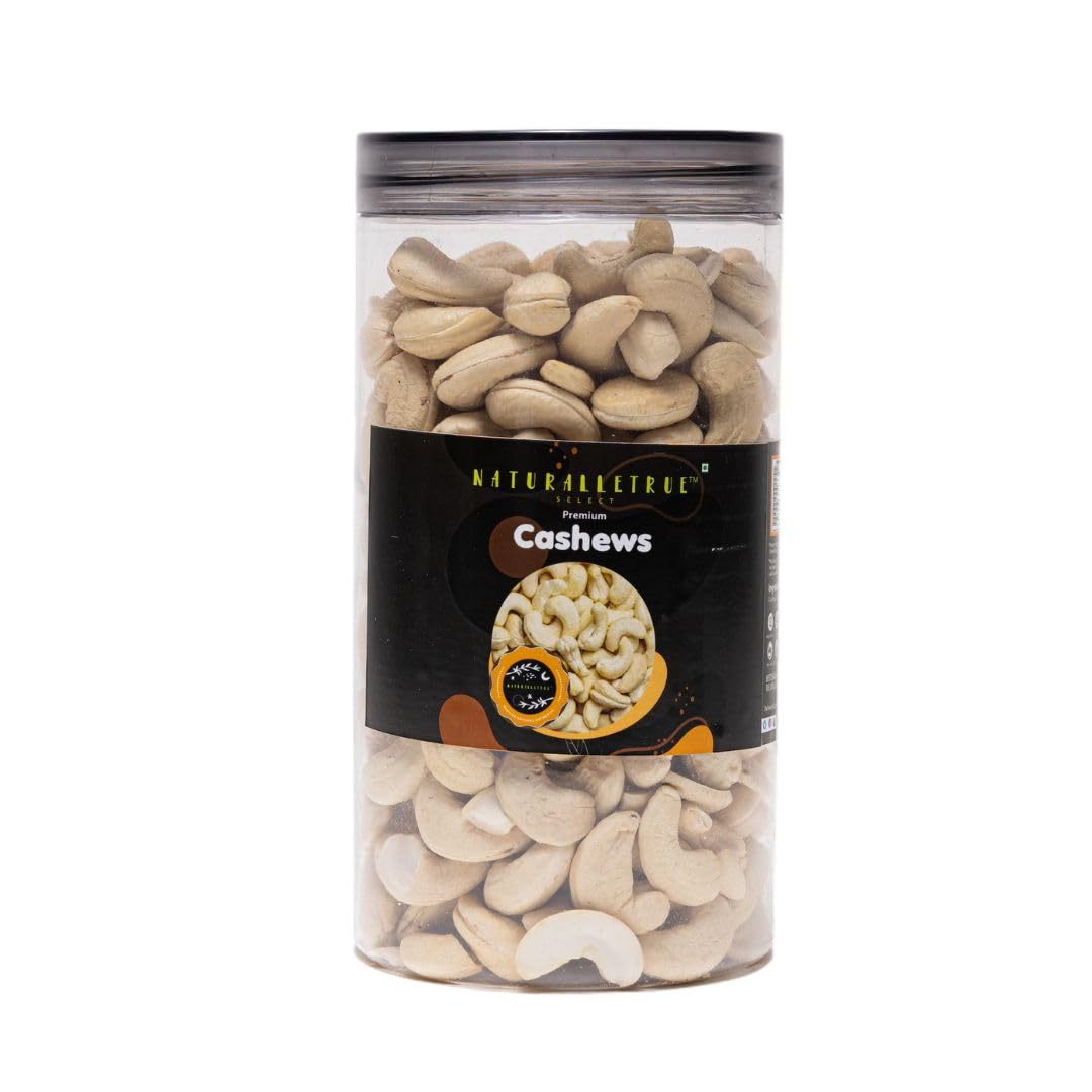 NATURALLETRUE - 100% Natural Premium Cashew Nuts- Grade 240, 250g Nutritious & Delicious, Premium Kaju Nuts, Rich in Protein, Magnesium & Phosphorus, Deluxe Size & Crunchy Kaju Nuts, 1 Pack of 250 gm. (B0D6NCFNC1) Amazon Price History, Amazon Price Tracker
