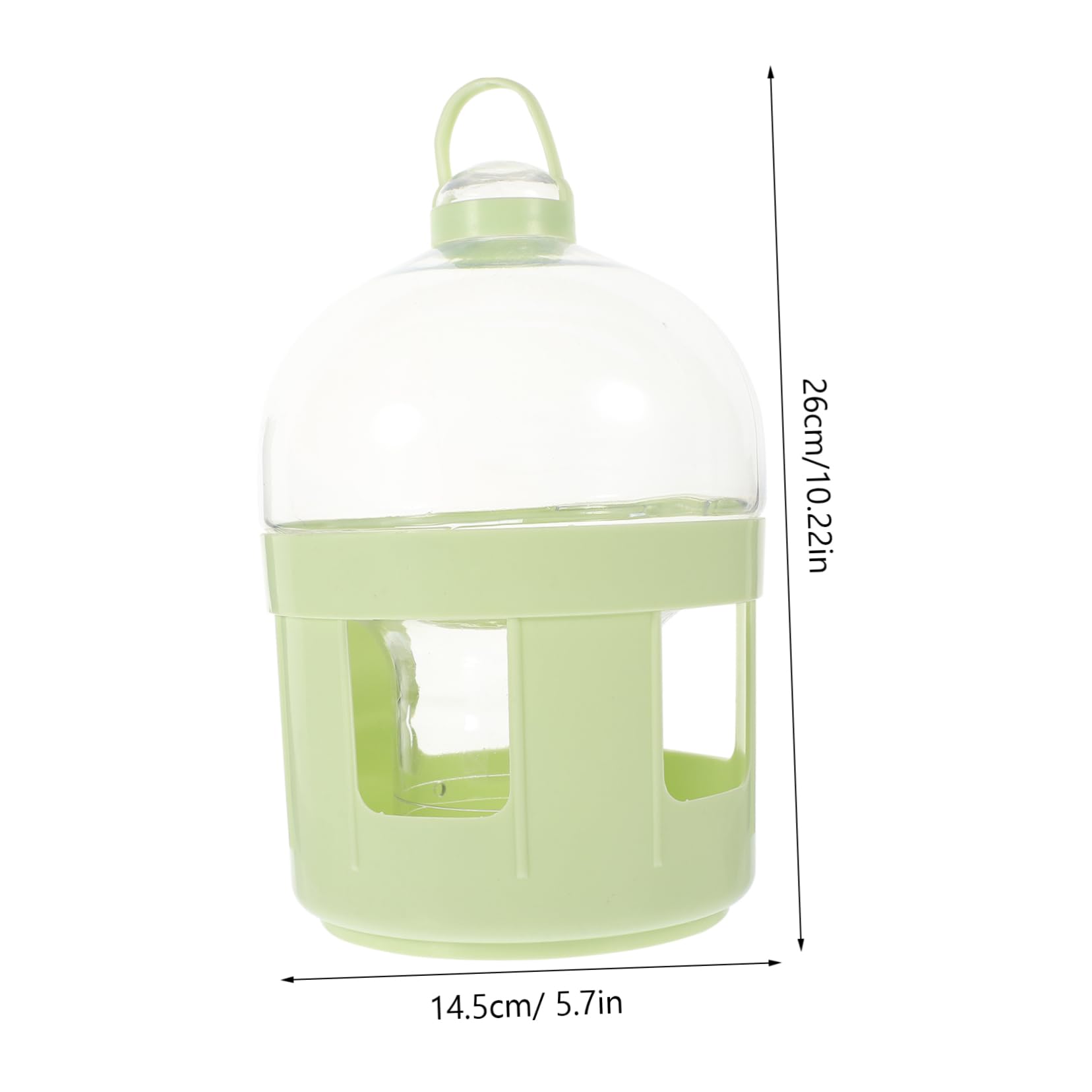 HANABASS 3piezas Dispenser De Agua para Aves De Bebedero Automático para Palomas y Codornices Contenedor De Plástico Suministro De Agua para Mascotas