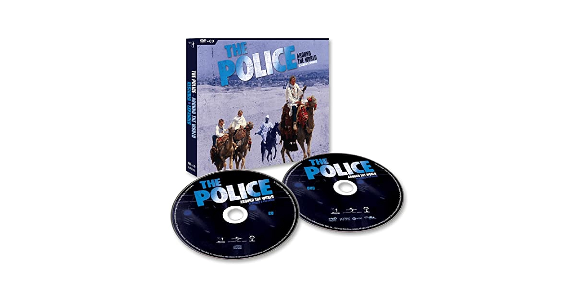 洋楽 The Police Around the World VideoDisc The Police - Around The World: Restored & Expanded[CD/DVD