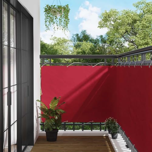 Écran de balcon résistant aux UV et à la pluie avec œillets aluminium