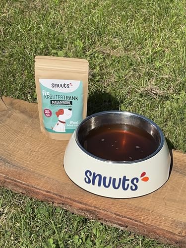 snuuts Kräutertrank für Hunde Magenwohl 60g kaltlöslich, empfindlicher Magen, Kamille, Melisse, Fenchel, Flüssigkeitsaufnahme Hundetrank