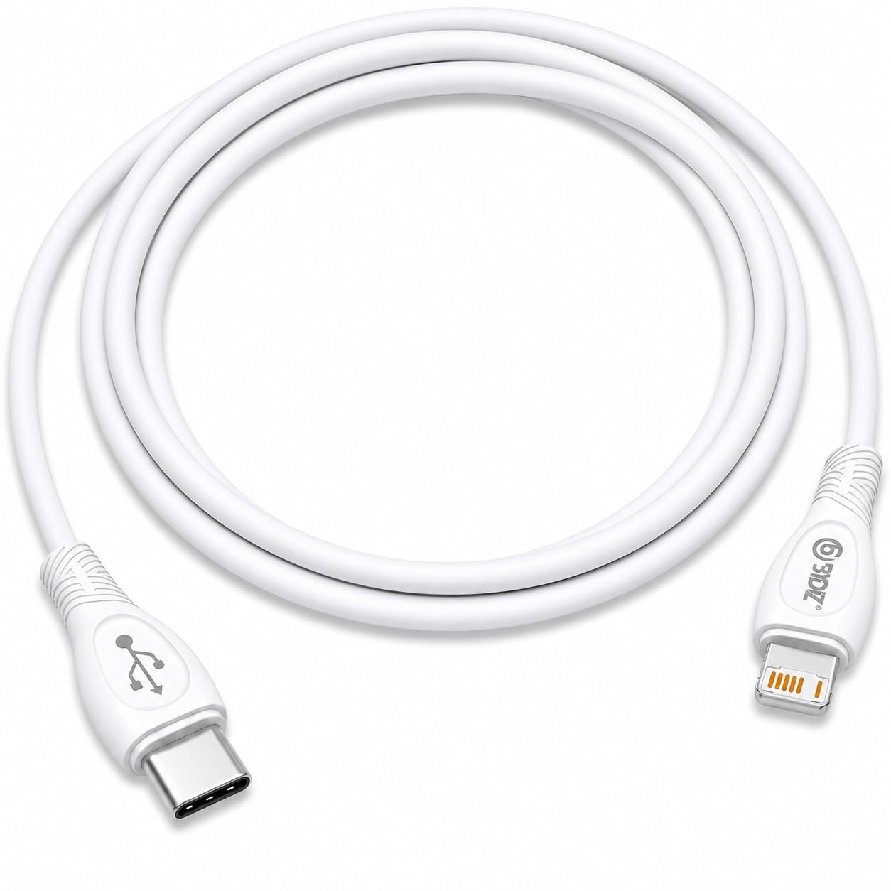 ByDiz iPhone USB-C to Lightning Hızlı Şarj Kablosu Type-C PD Destekli 14/13/12/11 Pro Max Xs Max XR X AirPods Pro Uyumlu - Yeni Nesil Akıllı Çip (iOS Uyumlu)